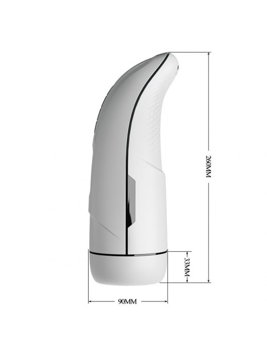 Вибромастурбатор Marissa с функцией нагрева и подвижным язычком - Baile - в Новокузнецке купить с доставкой