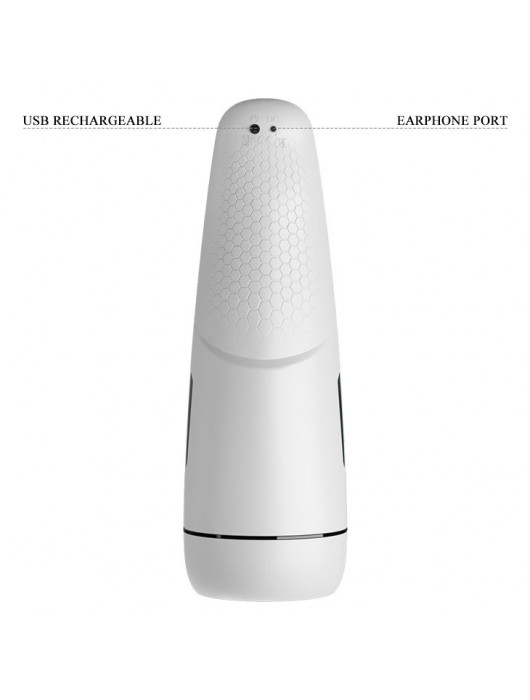 Вибромастурбатор Marissa с функцией нагрева и подвижным язычком - Baile - в Новокузнецке купить с доставкой