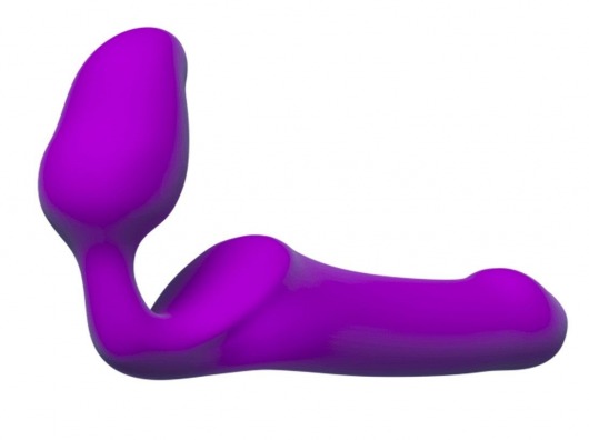 Лиловый безремневой страпон Queens M - Adrien Lastic - купить с доставкой в Новокузнецке