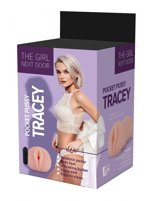 Телесный мастурбатор-вагина Tracey - Dream Toys - в Новокузнецке купить с доставкой