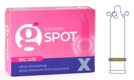 Стимулирующая насадка G-Spot X Big size - Sitabella - купить с доставкой в Новокузнецке