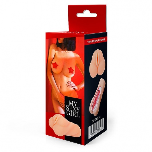 Мягкий реалистичный мастурбатор-вагина - Bior toys - в Новокузнецке купить с доставкой