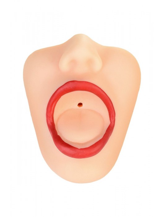 Мастурбатор-ротик с алыми губами - ToyFa - в Новокузнецке купить с доставкой