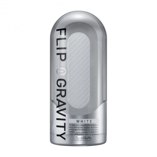 Белый мастурбатор Flip Zero Gravity - Tenga - в Новокузнецке купить с доставкой