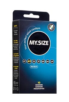 Презервативы MY.SIZE размер 49 - 10 шт. - My.Size - купить с доставкой в Новокузнецке