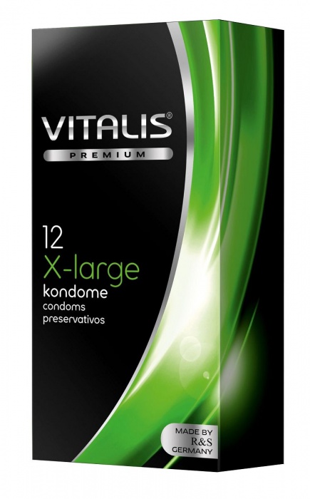 Презервативы увеличенного размера VITALIS PREMIUM x-large - 12 шт. - Vitalis - купить с доставкой в Новокузнецке