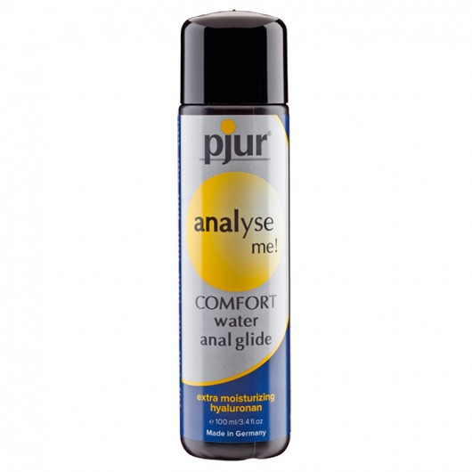 Анальный лубрикант pjur ANALYSE ME Comfort Water Anal Glide - 100 мл. - Pjur - купить с доставкой в Новокузнецке