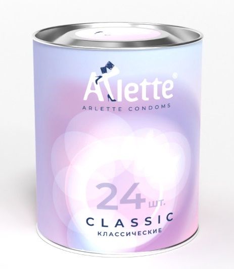 Классические презервативы Arlette Classic - 24 шт. - Arlette - купить с доставкой в Новокузнецке