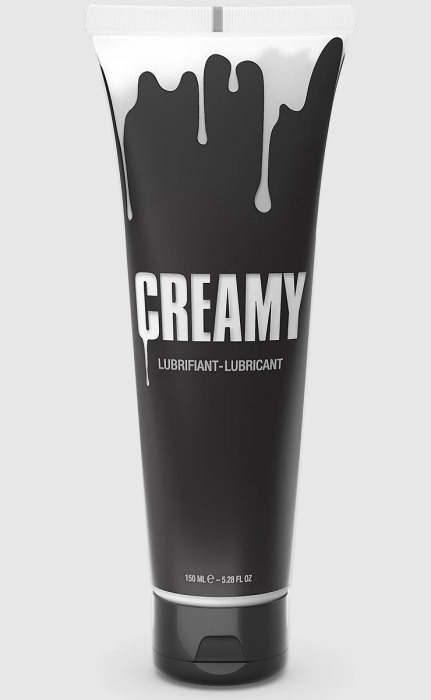 Смазка на водной основе Creamy с консистенцией спермы - 150 мл. - Strap-on-me - купить с доставкой в Новокузнецке