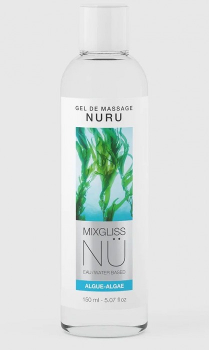Массажный гель на водной основе Mixgliss NU Algae - 150 мл. - Mixgliss - купить с доставкой в Новокузнецке