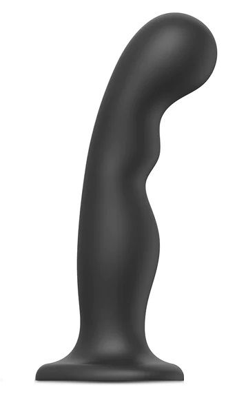 Черная насадка Strap-On-Me Dildo Plug P G size XXL - Strap-on-me - купить с доставкой в Новокузнецке