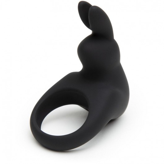 Черное эрекционное виброкольцо Happy Rabbit Rechargeable Rabbit Cock Ring - Happy Rabbit - в Новокузнецке купить с доставкой