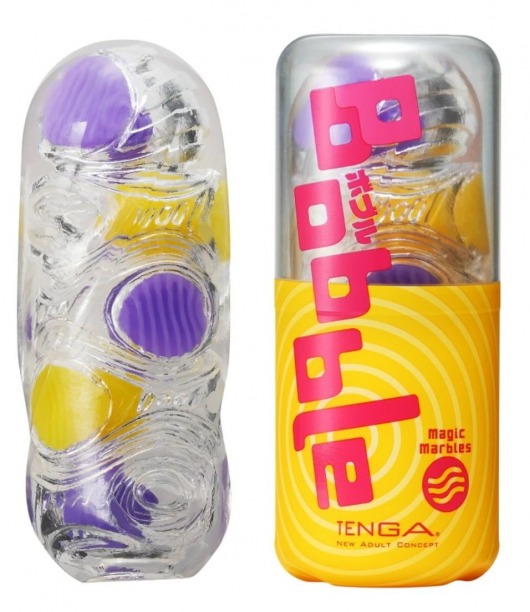 Мастурбатор Tenga Bobble Magic Marbles - Tenga - в Новокузнецке купить с доставкой