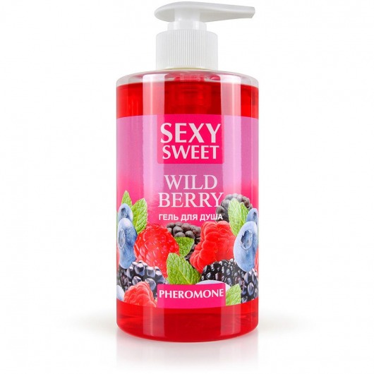 Гель для душа Sexy Sweet Wild Berry с ароматом лесных ягод и феромонами - 430 мл. -  - Магазин феромонов в Новокузнецке