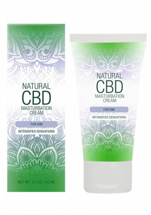 Крем для мастурбации для мужчин Natural CBD Masturbation Cream For Him - 50 мл. - Shots Media BV - купить с доставкой в Новокузнецке