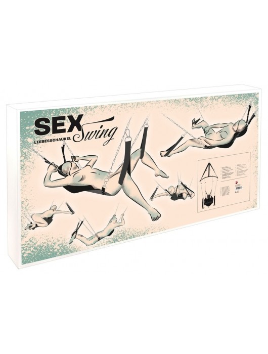 Секс-качели с лежаком и подголовником Sex Swing - Orion - купить с доставкой в Новокузнецке