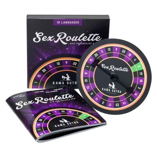 Настольная игра-рулетка Sex Roulette Kamasutra - Tease&Please - купить с доставкой в Новокузнецке