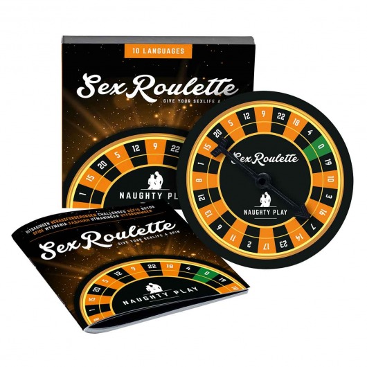 Настольная игра-рулетка Sex Roulette Naughty Play - Tease&Please - купить с доставкой в Новокузнецке