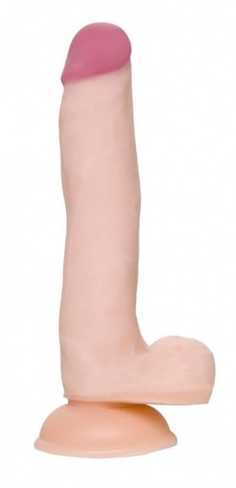 Телесный фаллоимитатор-реалистик Minc - 21 см. - A-toys купить с доставкой в интернет-магазине Orgasmix в Новокузнецке Телесный фаллоимитатор-реалистик Minc - 21 см. - A-toys