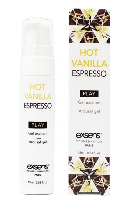 Возбуждающий гель Hot Vanilla Espresso Arousal Gel - 15 мл. - Exsens - купить с доставкой в Новокузнецке