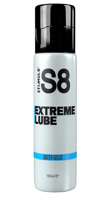 Лубрикант на водной основе S8 Extreme Lube - 100 мл. - Stimul8 - купить с доставкой в Новокузнецке