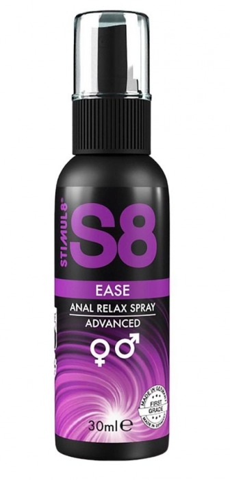 Расслабляющий анальный спрей S8 Ease Anal Relax Spray - 30 мл. - Stimul8 - купить с доставкой в Новокузнецке