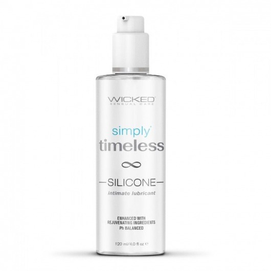 Лубрикант на силиконовой основе Wicked Simply Timeless Silicone - 120 мл. - Wicked - купить с доставкой в Новокузнецке