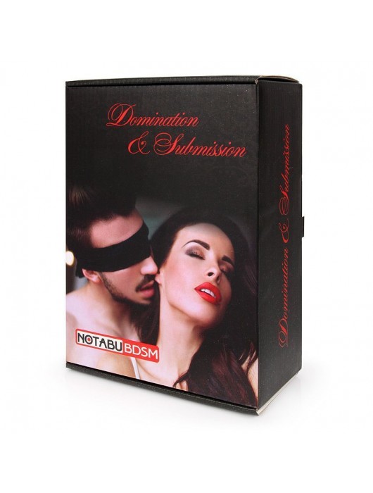 Черная портупея на грудь с кляпом и зажимами для сосков - Notabu - купить с доставкой в Новокузнецке