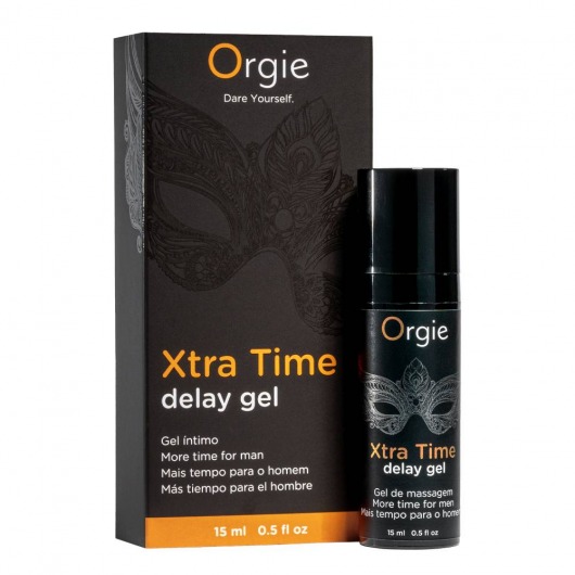 Продлевающий гель Orgie Xtra Time Delay Gel - 15 мл. - ORGIE - купить с доставкой в Новокузнецке