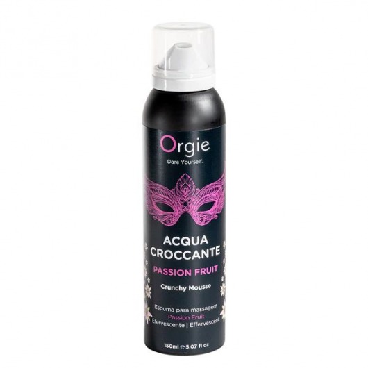 Хрустящая пенка для массажа Acqua Croccante Passion Fruit - 150 мл. - ORGIE - купить с доставкой в Новокузнецке