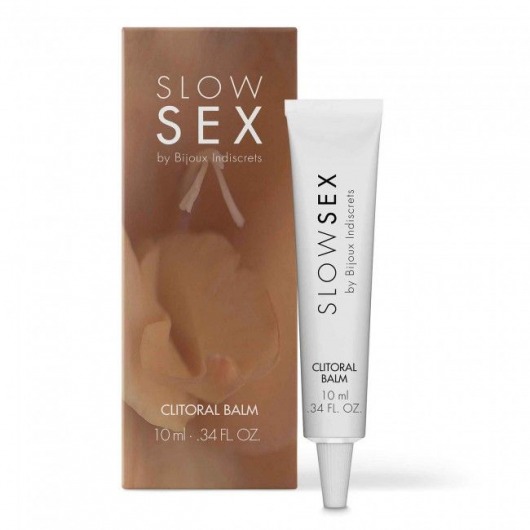 Бальзам для клитора Slow Sex Clitoral Balm - 10 мл. - Bijoux Indiscrets - купить с доставкой в Новокузнецке