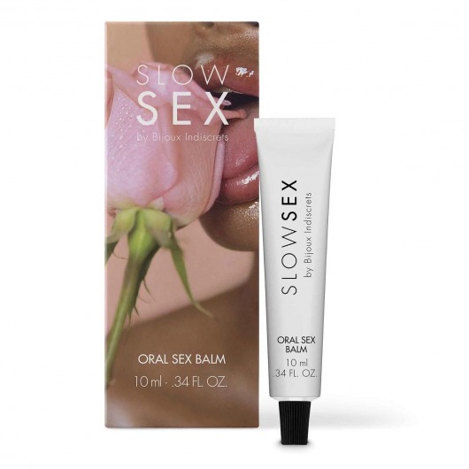 Бальзам для орального секса Slow Sex Oral Sex Balm - 10 мл. - Bijoux Indiscrets - купить с доставкой в Новокузнецке