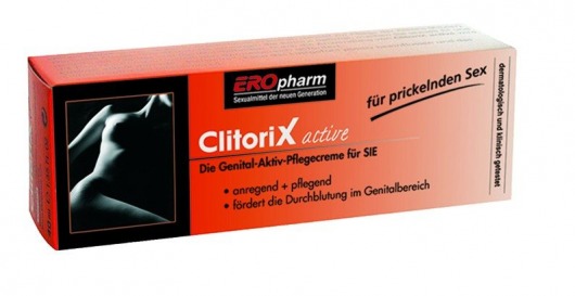Возбуждающий крем для женщин ClitoriX active - 40 мл. - Joy Division - купить с доставкой в Новокузнецке