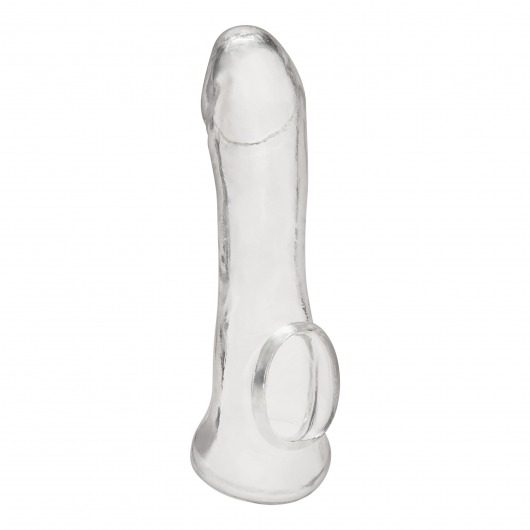 Прозрачная насадка на пенис Transparent Penis Enhancing Sleeve Extension - 15,9 см. - BlueLine - в Новокузнецке купить с доставкой