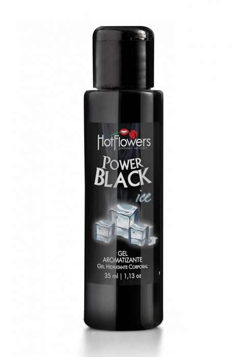 Стимулирующий гель для массажа Power Black - 35 мл. - HotFlowers - купить с доставкой в Новокузнецке