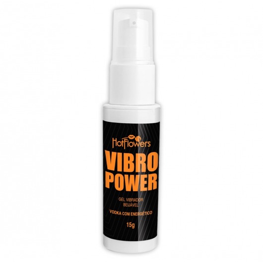 Жидкий вибратор Vibro Power со вкусом водки с энергетиком - 15 гр. - HotFlowers - купить с доставкой в Новокузнецке