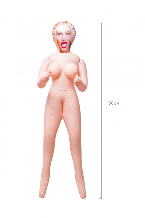 Надувная секс-кукла Lilit с тремя рабочими отверстиями - ToyFa - в Новокузнецке купить с доставкой