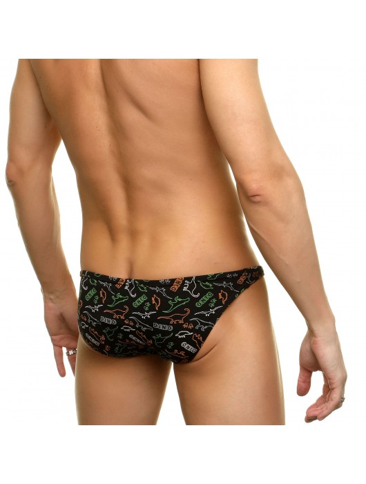 Сексуальные трусы-слипы Dino с принтом в виде динозавров - Darkzone купить с доставкой
