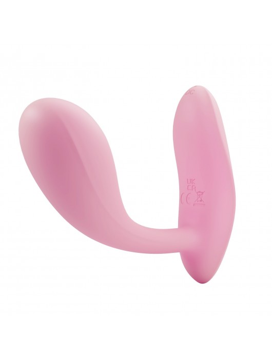 Розовый G-стимулятор с управлением через приложение Baird - Baile