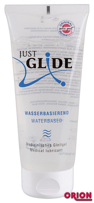 Вагинальная смазка на водной основе JUSTGLIDE - 200 мл. - Orion - купить с доставкой в Новокузнецке