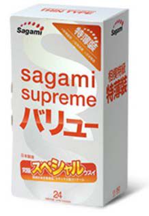 Ультратонкие презервативы Sagami Xtreme SUPERTHIN - 24 шт. - Sagami - купить с доставкой в Новокузнецке