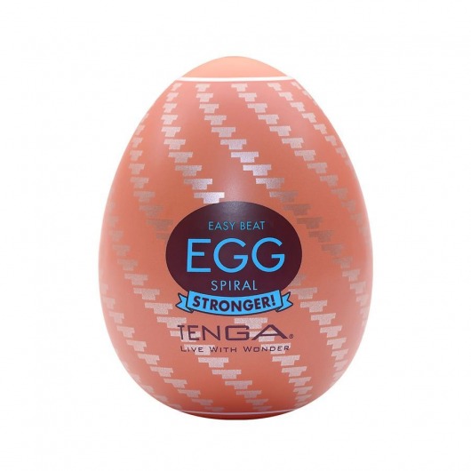 Мастурбатор-яйцо Tenga Egg Spiral - Tenga - в Новокузнецке купить с доставкой