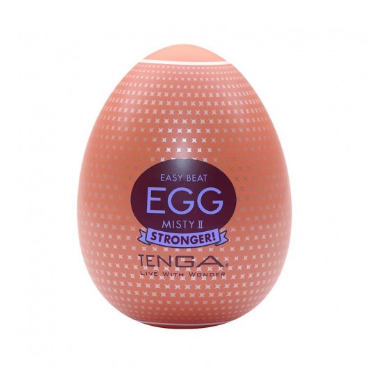 Мастурбатор-яйцо Tenga Egg Misty II - Tenga - в Новокузнецке купить с доставкой