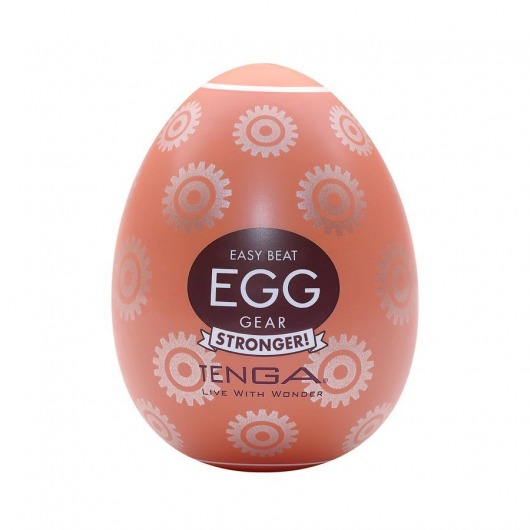 Мастурбатор-яйцо Tenga Egg Gear - Tenga - в Новокузнецке купить с доставкой