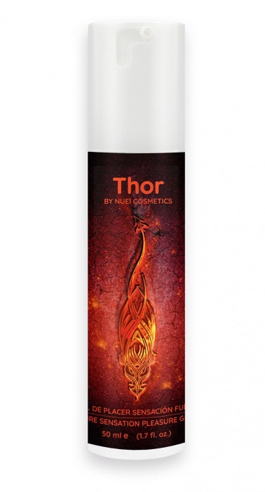 Возбуждающий унисекс гель Thor Fire Gel - 50 мл. - Nuei cosmetics - купить с доставкой в Новокузнецке