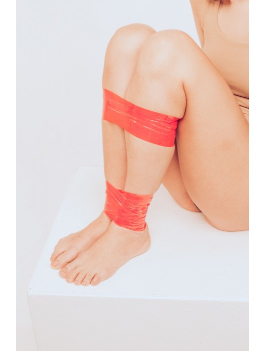 Красная бондажная лента Endorphin - Lola Games - купить с доставкой в Новокузнецке