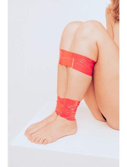 Красная бондажная лента Endorphin - Lola Games - купить с доставкой в Новокузнецке