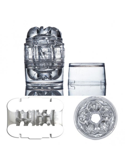 Мастурбатор Fleshlight - Quickshot Masturbator Clear - Fleshlight - в Новокузнецке купить с доставкой