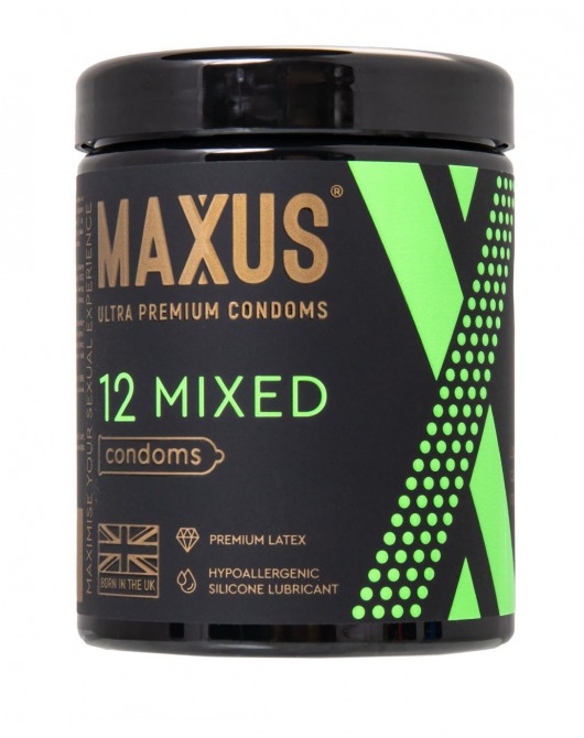 Презервативы MAXUS Mixed - 12 шт. - Maxus - купить с доставкой в Новокузнецке