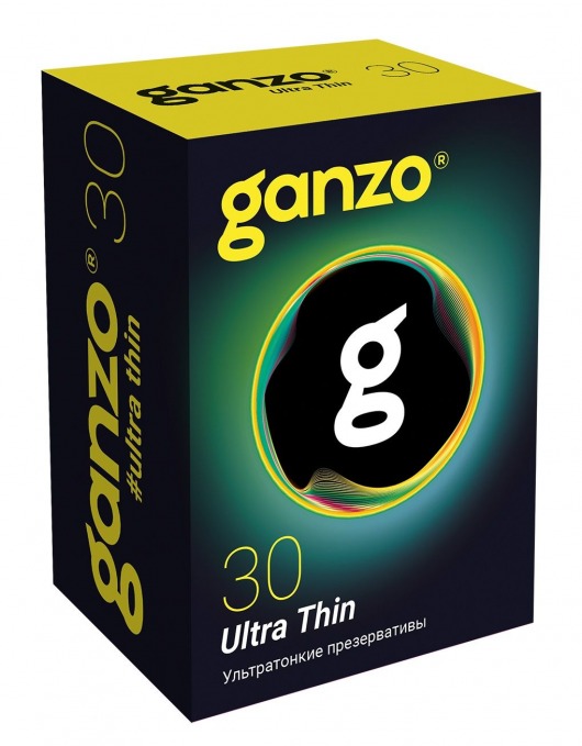 Супертонкие презервативы Ganzo Ultra thin - 30 шт. - Ganzo - купить с доставкой в Новокузнецке